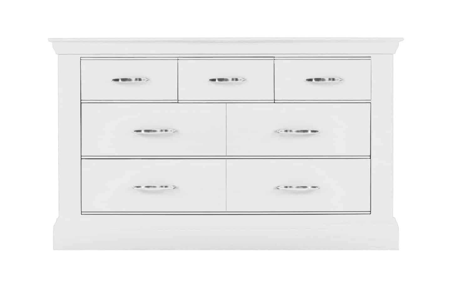 Lusso Customisable 4+3 Drawer chest Con-Tempo Furniture 16