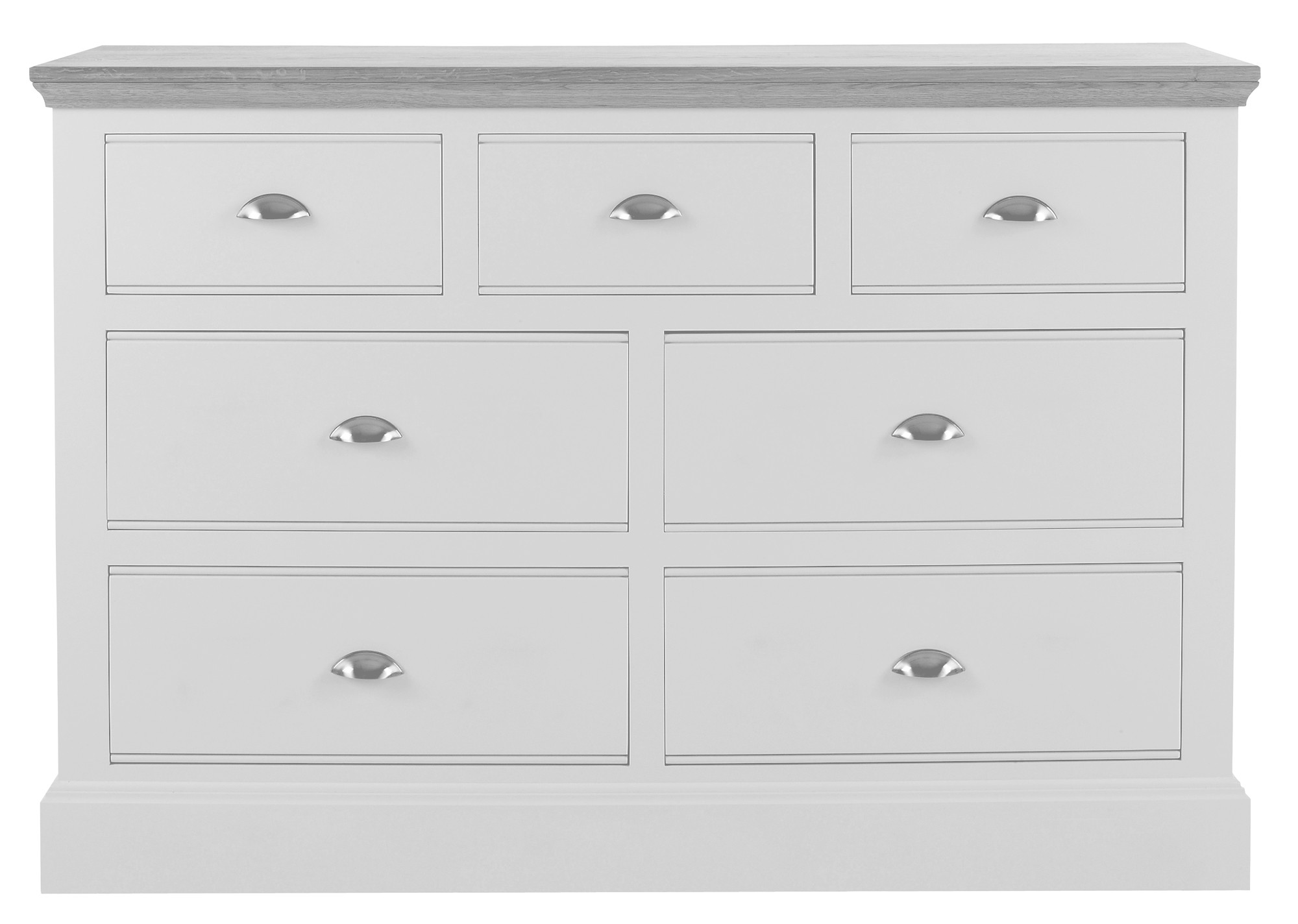 Impello painted chest of drawers 4+3 Con-Tempo Furniture