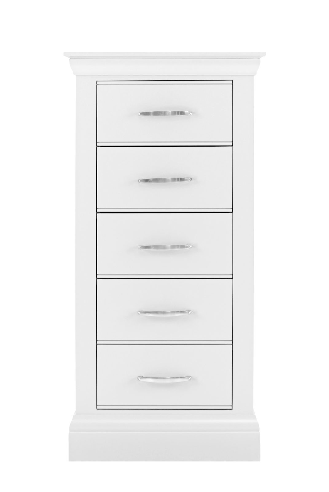 Lusso Customisable 5 drawer narrow chest Con-Tempo Furniture 16
