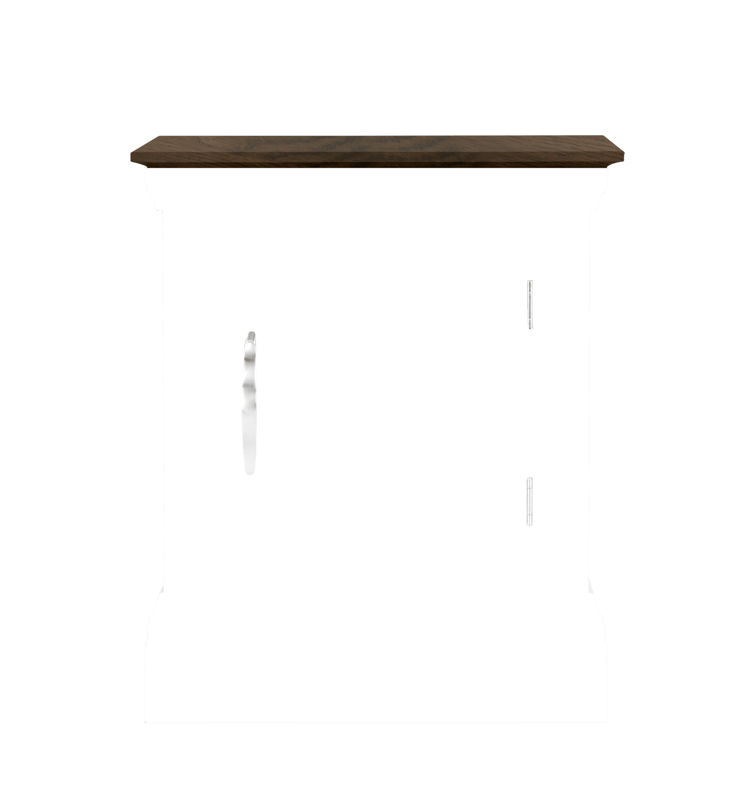 Lusso Customisable small bedside table with door Con-Tempo Furniture