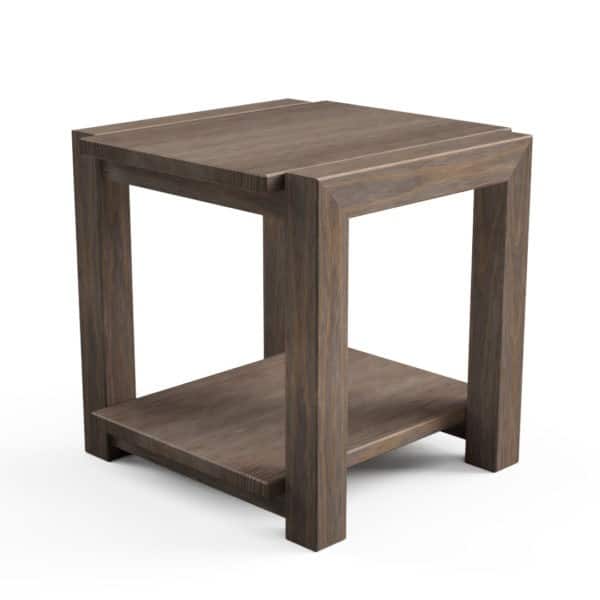 Como Solid Oak Tall Side Table Con-Tempo Furniture 7