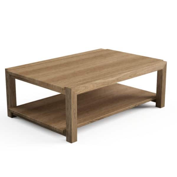 Como Solid Oak Coffee Table Con-Tempo Furniture 10