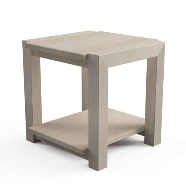 Como Solid Oak Tall Side Table Con-Tempo Furniture 6