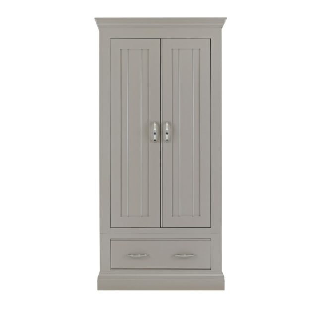 Lusso Customisable Wardrobe With Drawer 0.9m Con-Tempo Furniture