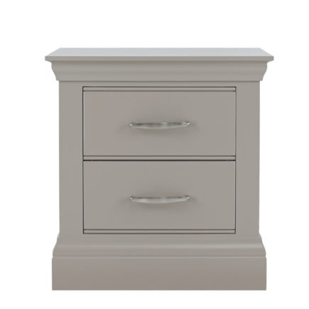 lusso grey painted bedroom furniture