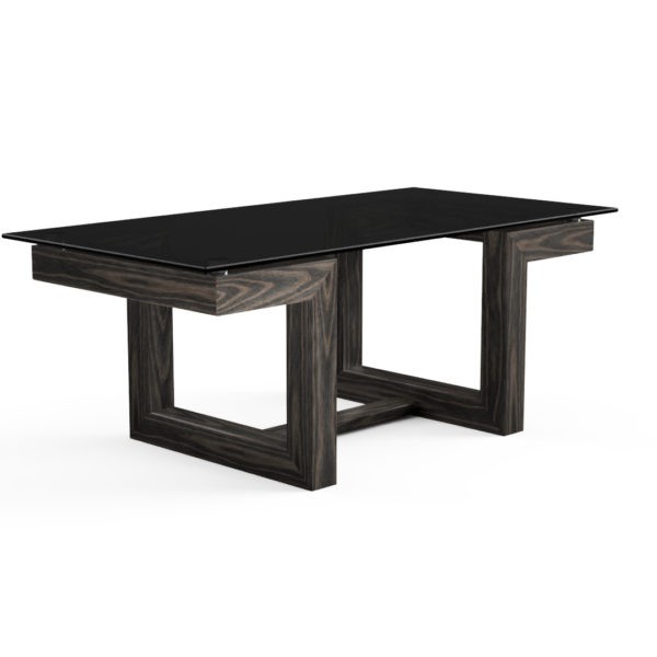 Primo Solid Oak & Glass Coffee Tables 3×2 Con-Tempo Furniture