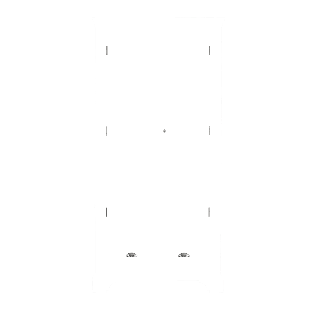 Nouveau painted wardrobe with drawers 0.9m Con-Tempo Furniture 4