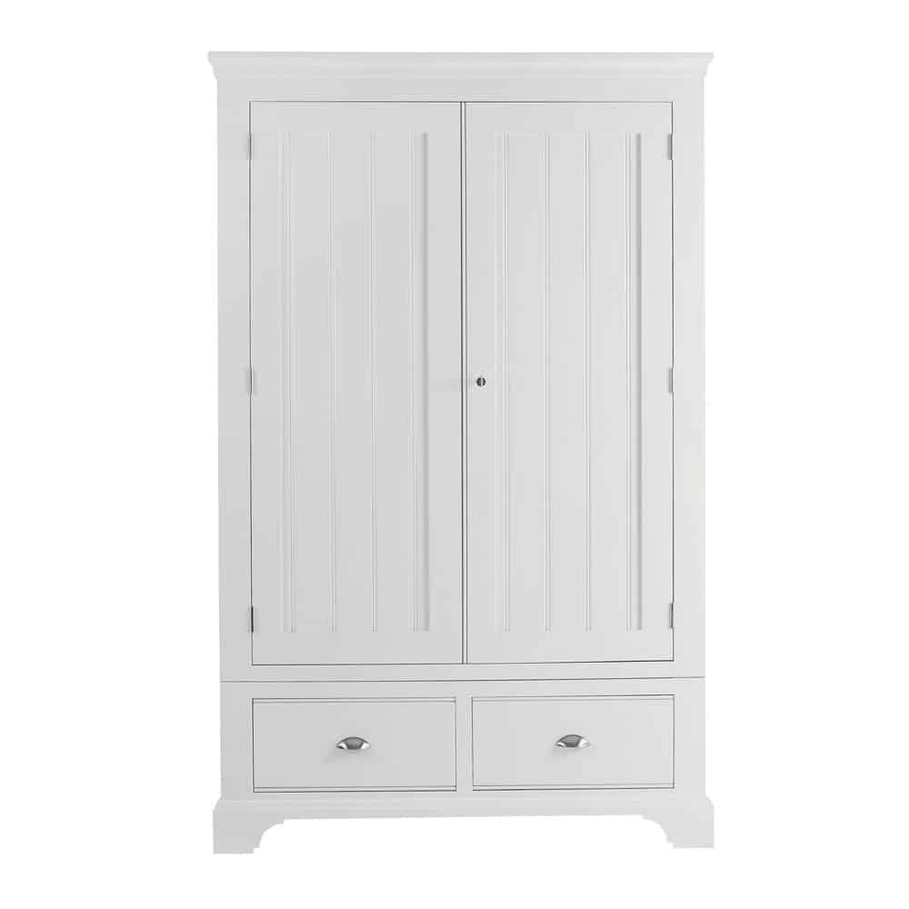 Nouveau painted wardrobe with drawers 1.2m Con-Tempo Furniture 3