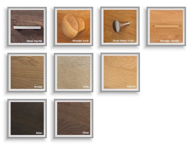 Quercus Contemporary Oak Sliding Door & Drawer Sideboard 1.8m Con-Tempo Furniture