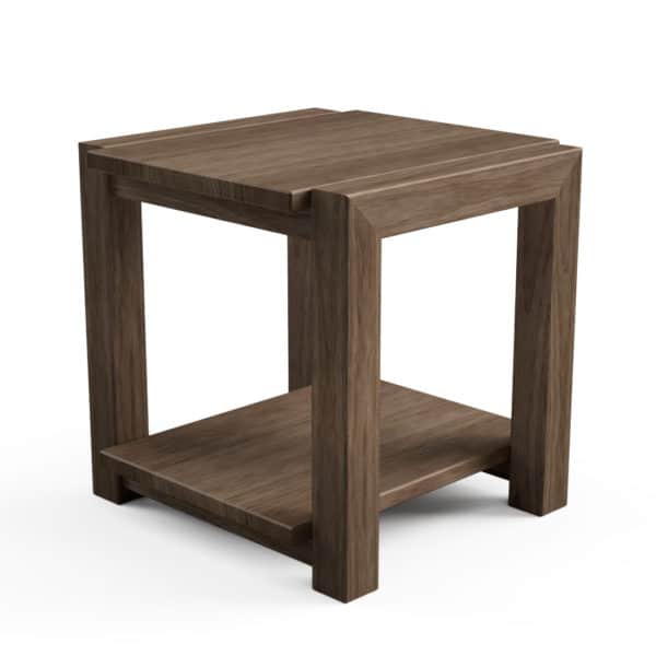 Como Solid Oak Tall Side Table Con-Tempo Furniture 10