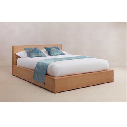 Ora Oak Low Line Bed Con-Tempo Furniture
