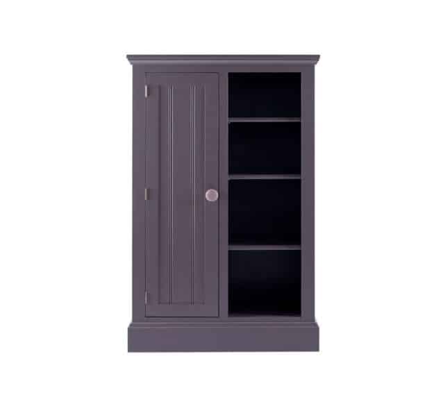 Children's bedroom furniture wardrobe with bookcase
