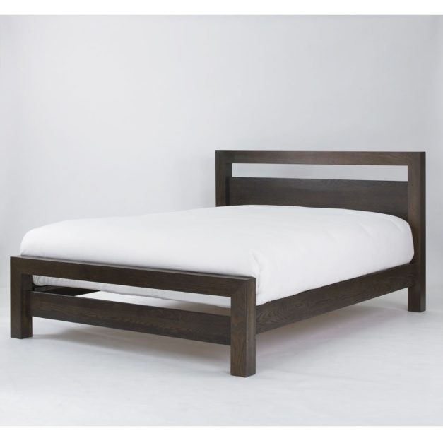 Quercus Solid Oak Como Bed Con-Tempo Furniture