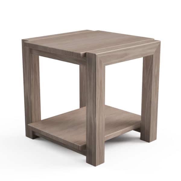 Como Solid Oak Tall Side Table Con-Tempo Furniture 12
