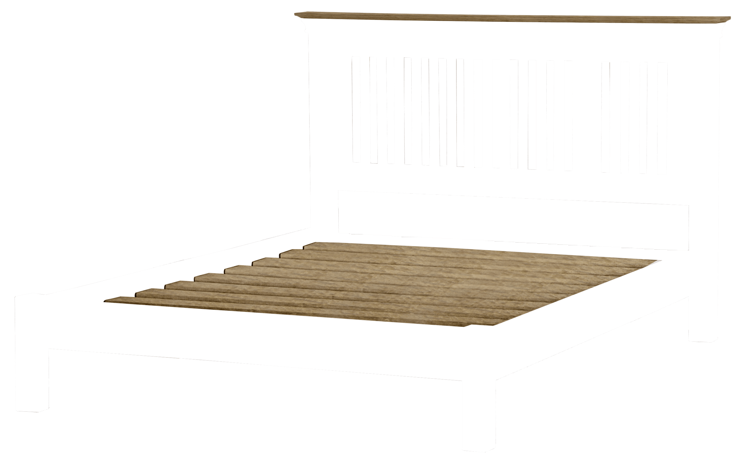 Vienna Painted Slat Beds Con-Tempo Furniture 7