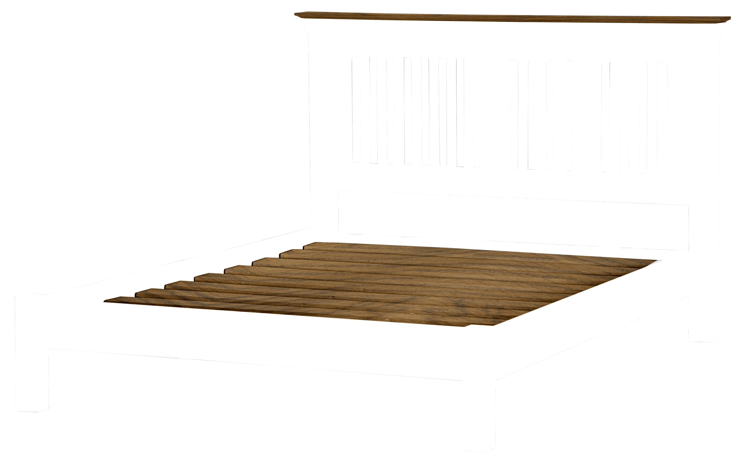Vienna Painted Slat Beds Con-Tempo Furniture 12