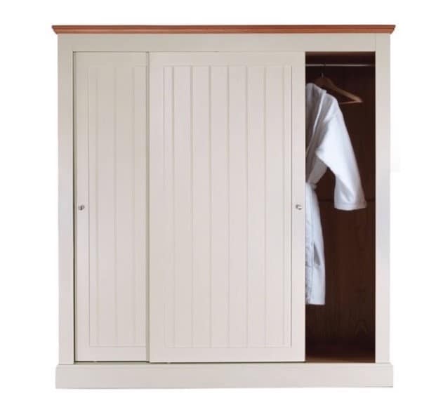 Impello painted sliding door wardrobe 1.8m Con-Tempo Furniture