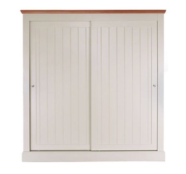 Impello painted sliding door wardrobe 1.8m Con-Tempo Furniture 2