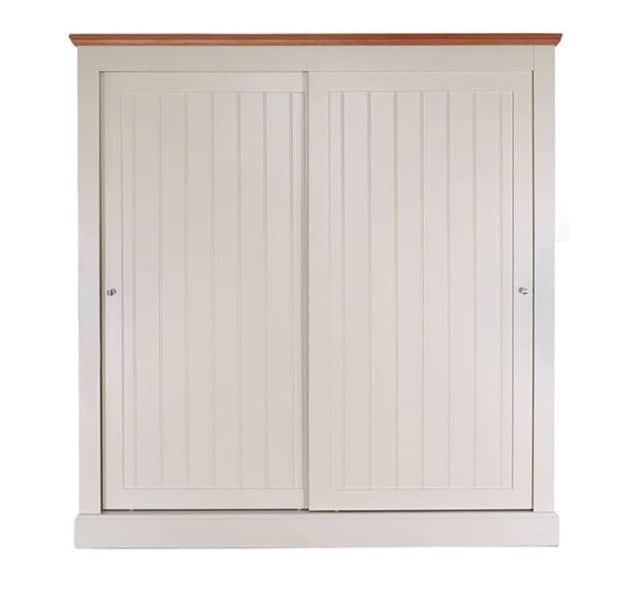 Impello painted sliding door wardrobe 1.8m Con-Tempo Furniture 2