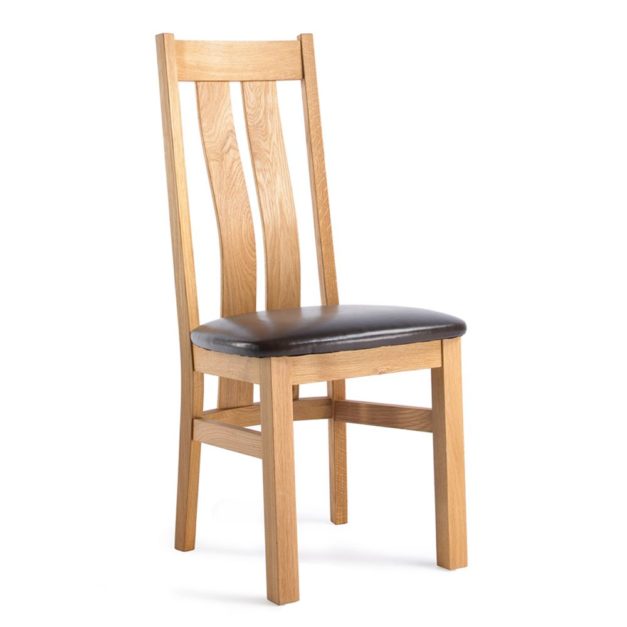Oak Twin Slat Dining Chair Con-Tempo Furniture