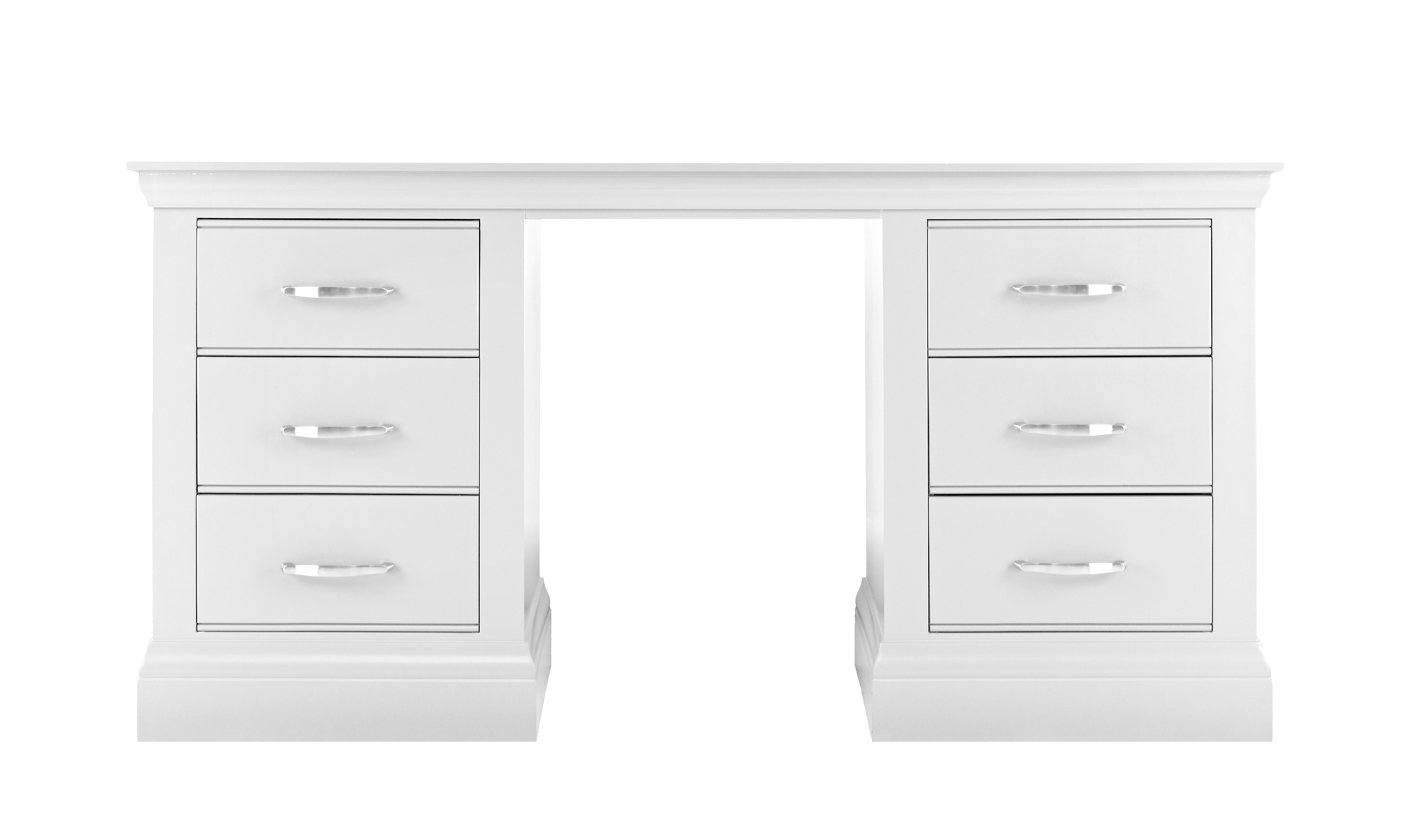 Lusso Customisable double pedestal dressing table Con-Tempo Furniture 16