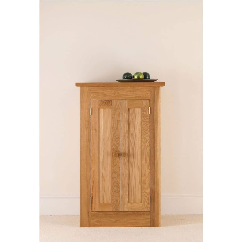 Quercus Solid Oak Panelled Cabinet 42-26/12 Con-Tempo Furniture