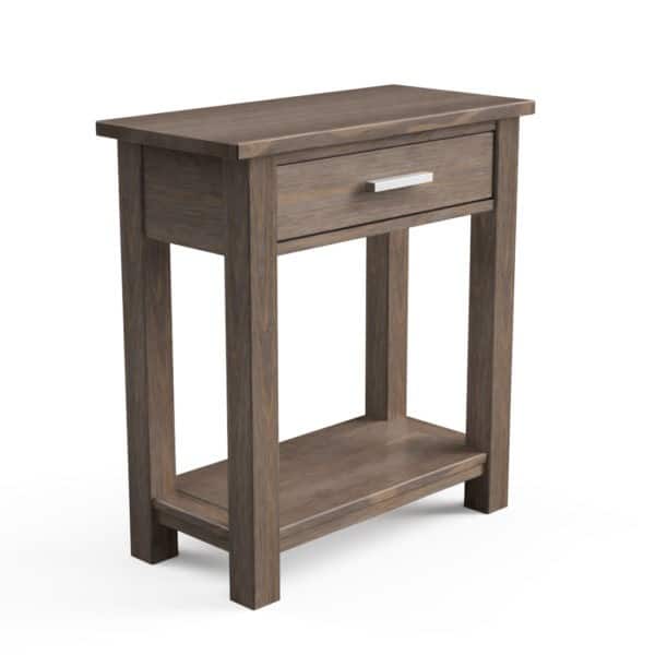 Quercus Solid Oak Small Console Table Con-Tempo Furniture 12