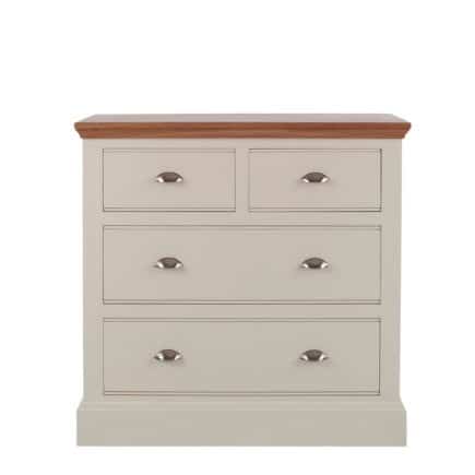 Impello painted 2+2 chest of drawers Con-Tempo Furniture