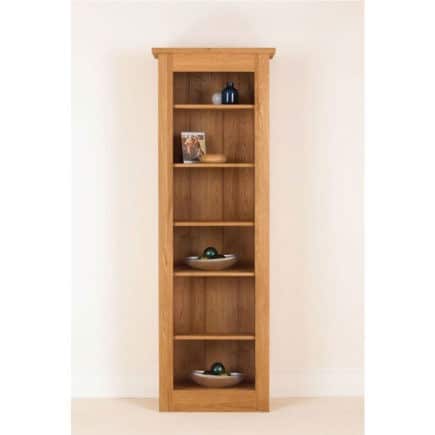 Quercus Solid Oak Bookcase 78-26/12 Con-Tempo Furniture