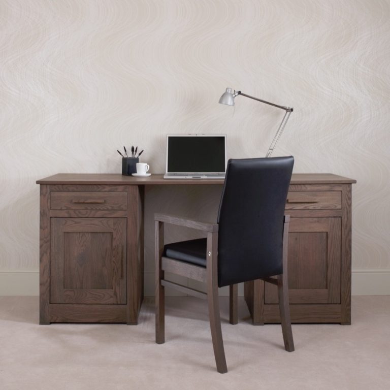 Quercus Oak Corner Office Desk ConTempo Furniture