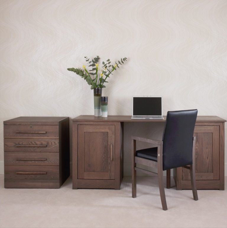 Quercus Oak Corner Office Desk ConTempo Furniture