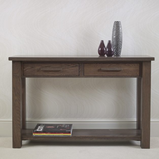 Ora Oak Large Console Table Con-Tempo Furniture 3
