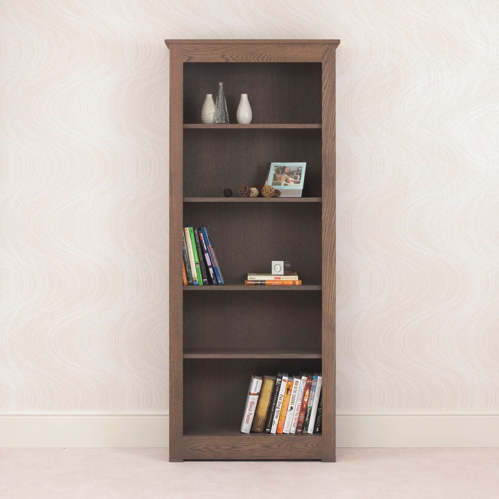 Ora Oak Tall Bookcases Con-Tempo Furniture