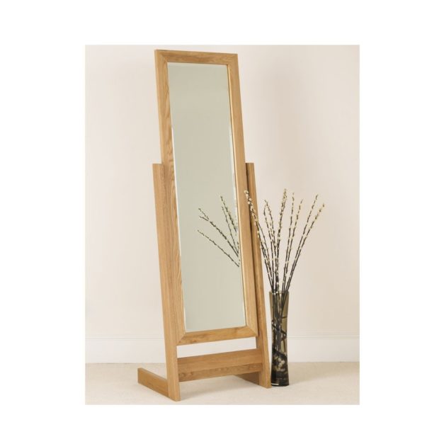 Quercus Solid Oak Dressing Mirror Con-Tempo Furniture