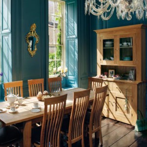 Quercus solid oak dining room tables and chairs