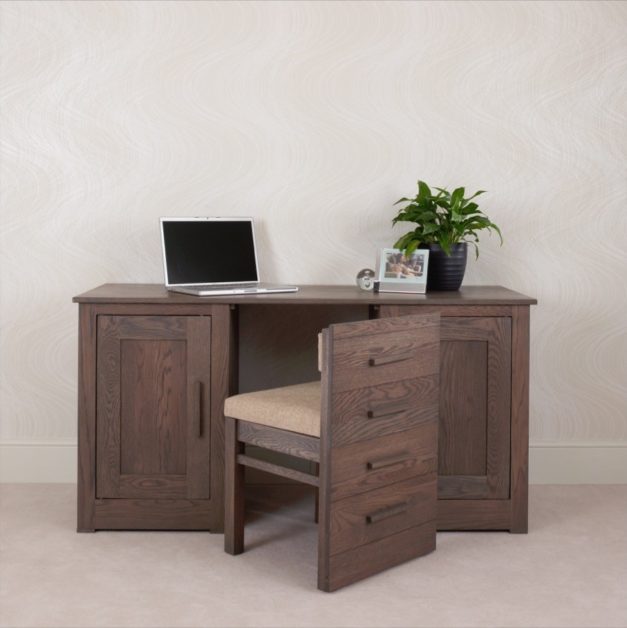 Ora office 1.5m Desk with hidden chair Con-Tempo Furniture
