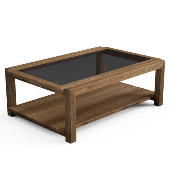 Como Coffee Table with Glass Top Con-Tempo Furniture 14