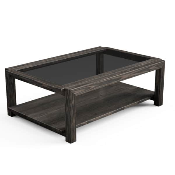 Como Coffee Table with Glass Top Con-Tempo Furniture 12