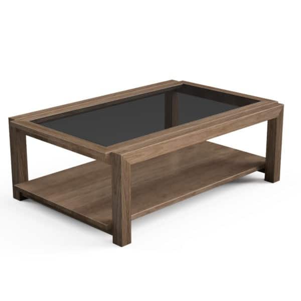 Como Coffee Table with Glass Top Con-Tempo Furniture 11