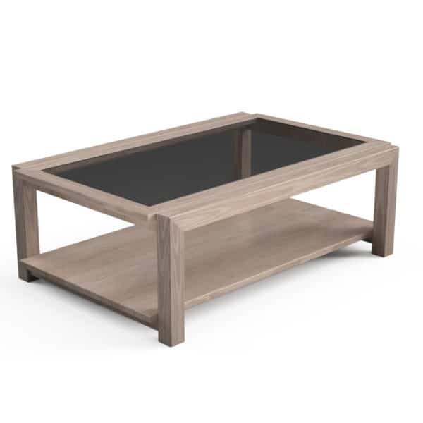 Como Coffee Table with Glass Top Con-Tempo Furniture 13