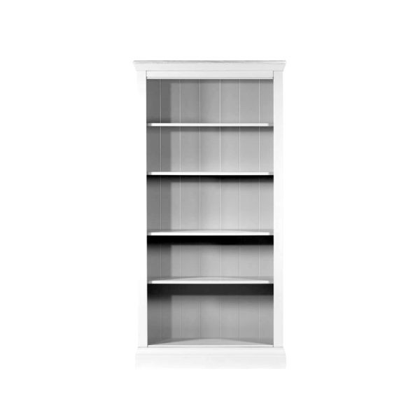 Lusso Oak & Painted Bookcase Con-Tempo Furniture