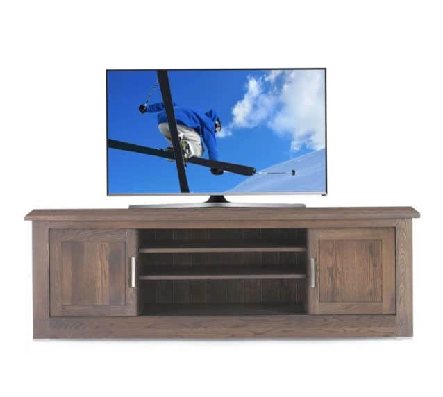 Quercus Solid Oak TV Unit 1.8m Con-Tempo Furniture