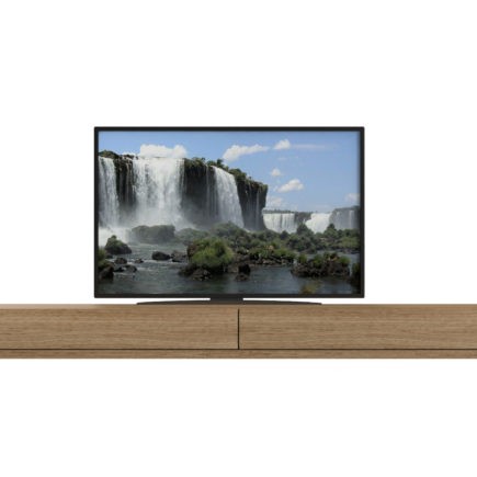 Quercus Oak TV Unit 2.6m Con-Tempo Furniture