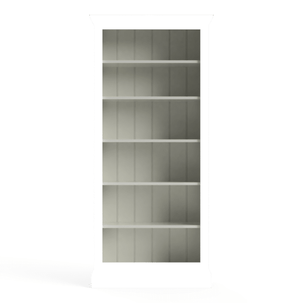 Lusso Customisable Painted Tall Bookcase Con-Tempo Furniture 3