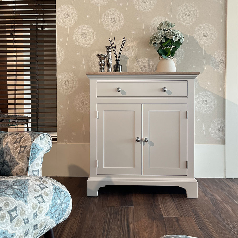 Henley Small Painted Hallway Cabinet Con-Tempo Furniture