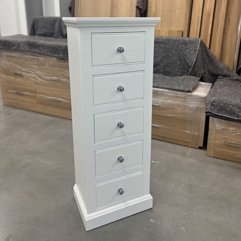 Freya 5 Drawer Narrow Chest ConTempo Furniture