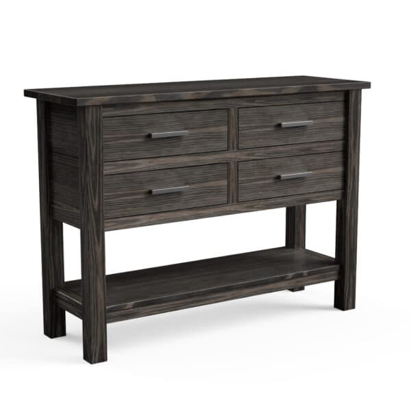 Quercus Solid Oak Grande Console Table Large Con-Tempo Furniture 18
