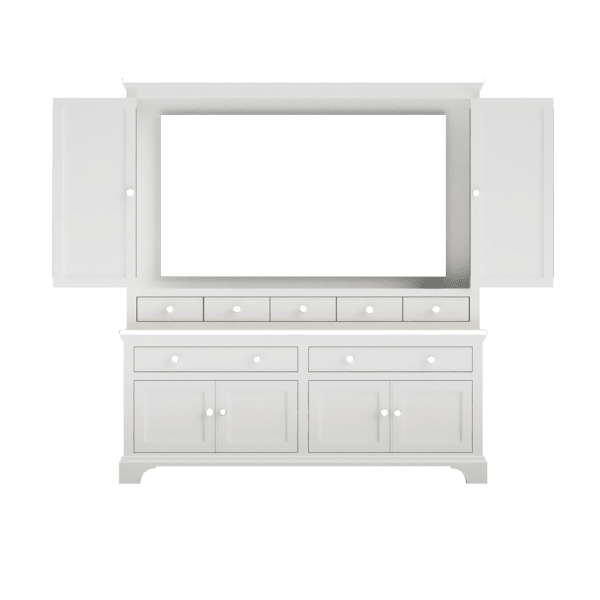 Henley Oak & Painted 65″ TV Sideboard Cabinet Con-Tempo Furniture 8