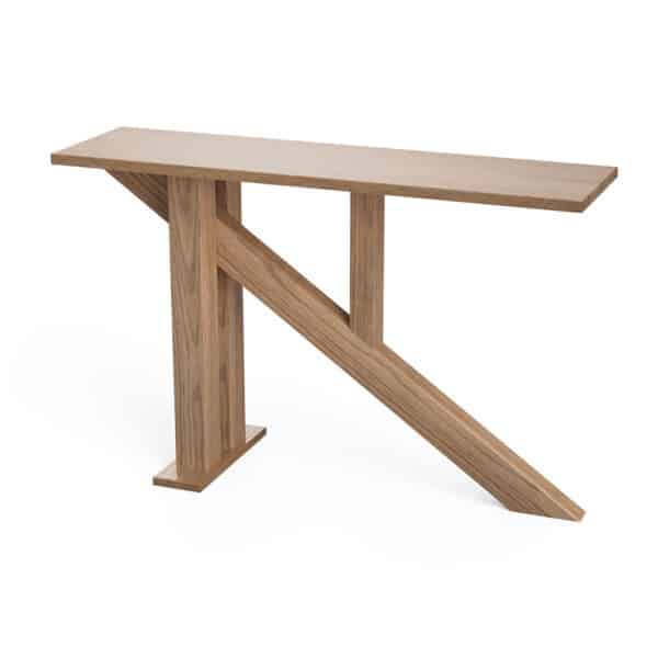 Quercus Solid Oak Venice Console Table 1.2m Con-Tempo Furniture 16