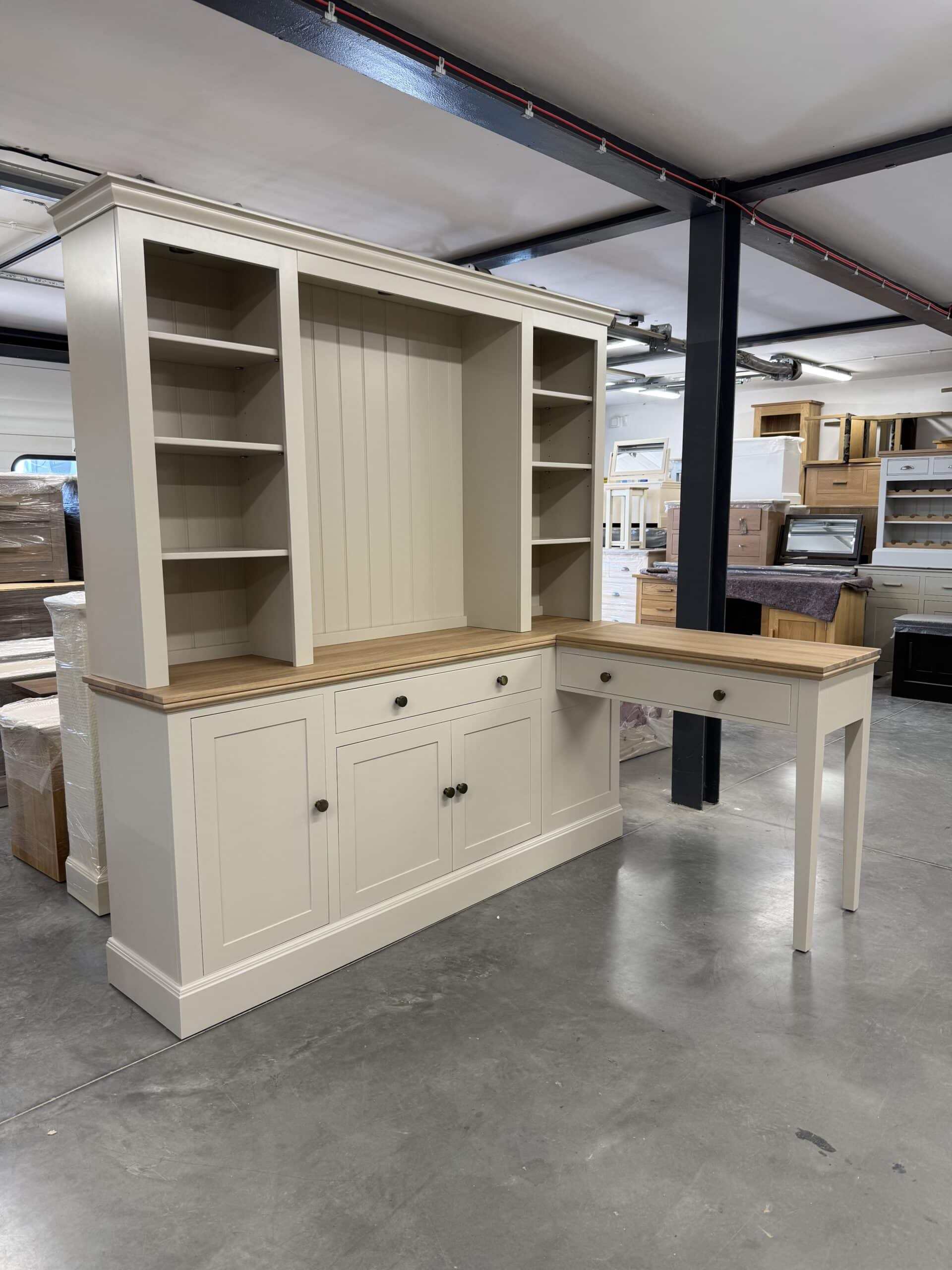 painted sideboard and desk